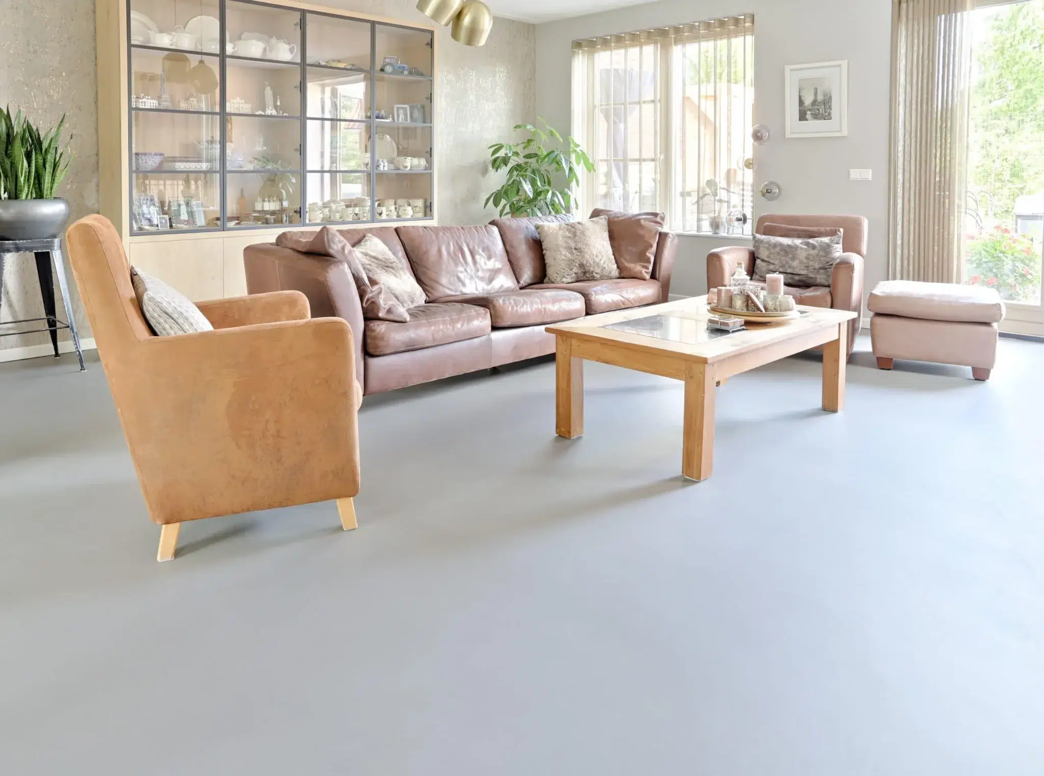 beton ciré vloer nieuwbouw Utrecht