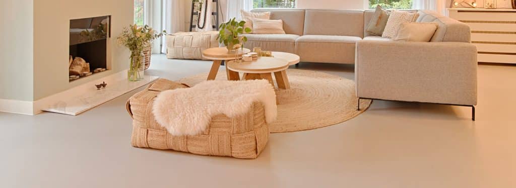 gietvloer woonkamer