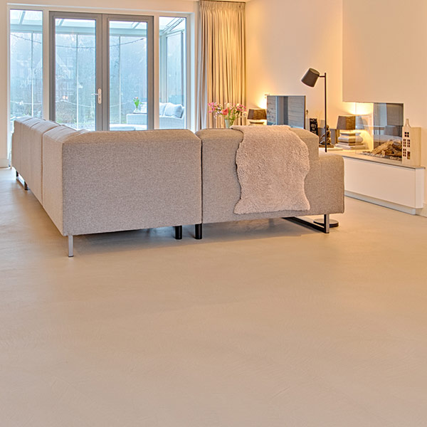 beton cire woonkamer